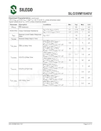 SLG59M1640V Datasheet Page 4