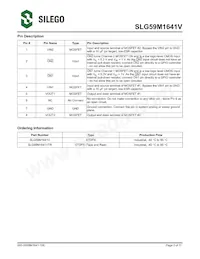 SLG59M1641V Datasheet Pagina 2