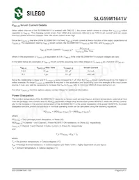 SLG59M1641V Datasheet Pagina 6