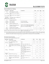 SLG59M1707V Datasheet Page 3