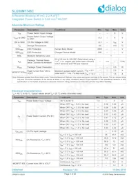 SLG59M1748C Datasheet Page 3