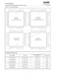 ST68C554CJ68-F Datasheet Page 2