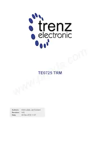 TE0725-02-35-2C Datasheet Cover