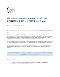 TE0841-02-035-1C Datasheet Cover