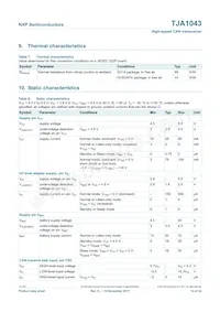 TJA1043TKJ數據表 頁面 14