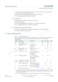 TJA1054AT/VM數據表 頁面 2