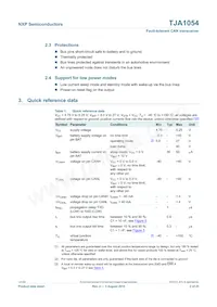TJA1054T/N1M Datasheet Page 2