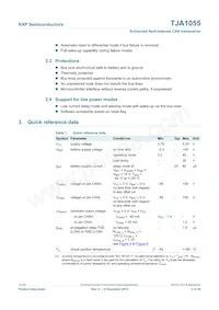 TJA1055T Datasheet Page 2