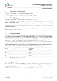 TLE7240SL Datasheet Page 11