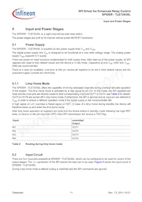TLE7243SLXUMA2 Datasheet Page 11