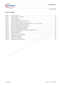 TLE75004ELDXUMA1 Datasheet Page 5