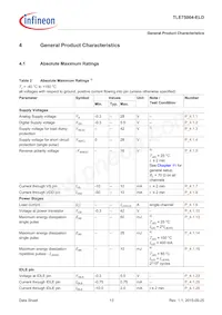 TLE75004ELDXUMA1 Datasheet Page 13