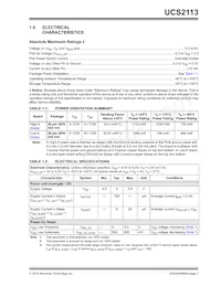 UCS2113T-1-V/G4 Datasheet Pagina 3