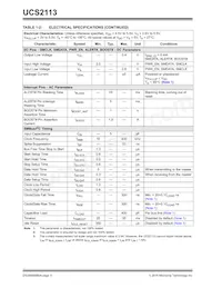 UCS2113T-1-V/G4 Datasheet Page 4