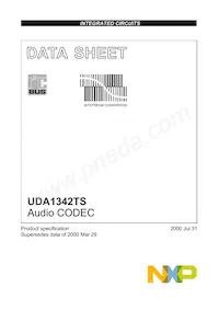 UDA1342TS/N1 Datenblatt Cover