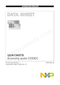 UDA1345TS/N2 Datasheet Cover