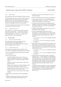 UDA1355H/N2 Datasheet Page 15