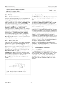 UDA1380TT/N2數據表 頁面 16