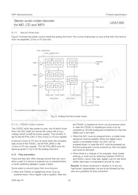 UDA1380TT/N2數據表 頁面 19