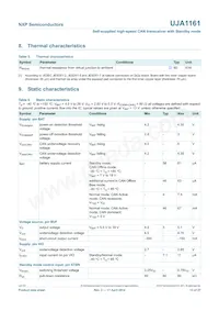 UJA1161T Datasheet Page 13