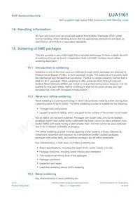 UJA1161T Datasheet Pagina 21