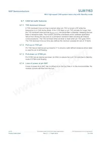 UJA1163T Datasheet Page 12