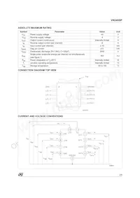 VN340SP Datasheet Page 2