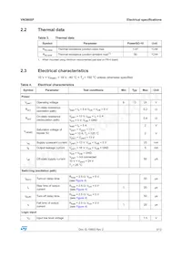 VN380SP13TR Datasheet Page 5