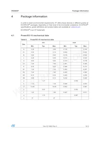 VN380SP13TR Datasheet Page 9