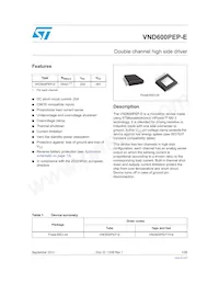 VND600PEPTR-E Datasheet Cover