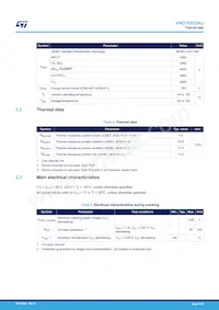 VND7E025AJTR Datasheet Page 6