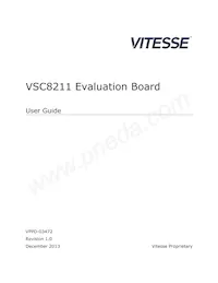 VSC8211EV Datasheet Cover