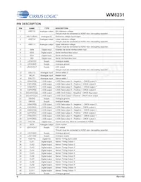 WM8231GEFL/V Datasheet Page 6