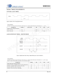 WM8960CGEFL/RV Datasheet Page 14