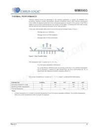 WM8993ECS/RV Datasheet Page 9
