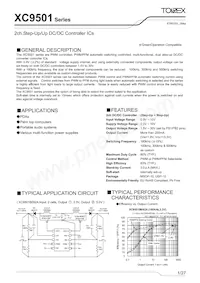 XC9501B095AR-G Datasheet Cover
