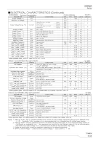 XC9502B095AR-G Datasheet Page 5