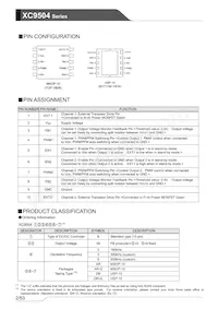 XC9504B095AR-G Datasheet Page 2