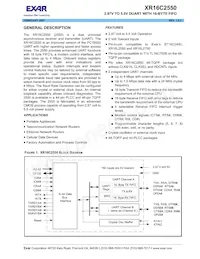 XR16C2550IJTR-F Datasheet Copertura
