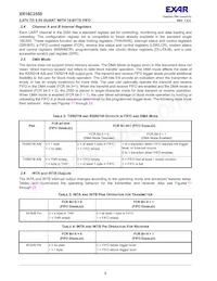XR16C2550IJTR-F Datasheet Page 8