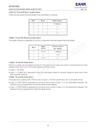 XR16C2550IJTR-F Datenblatt Seite 20