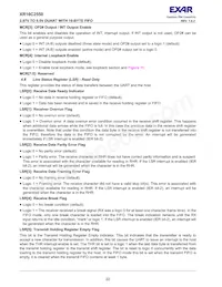 XR16C2550IJTR-F數據表 頁面 22