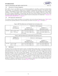 XR16M554IL48TR-F Datasheet Page 12