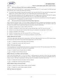 XR16M554IL48TR-F Datasheet Page 21