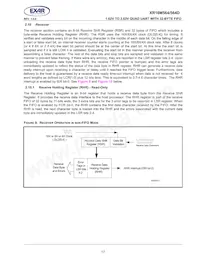 XR16M564IV80TR-F Datasheet Page 17