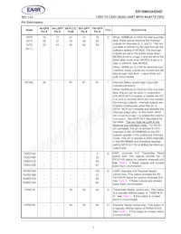 XR16M654IV80TR-F Datasheet Page 7