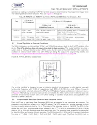 XR16M654IV80TR-F Datasheet Pagina 15