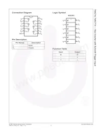74AC14SJX Datasheet Page 3
