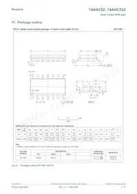 74AHC02D Datasheet Page 7