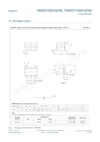 74AHC1G02GW-Q100H Datasheet Page 7